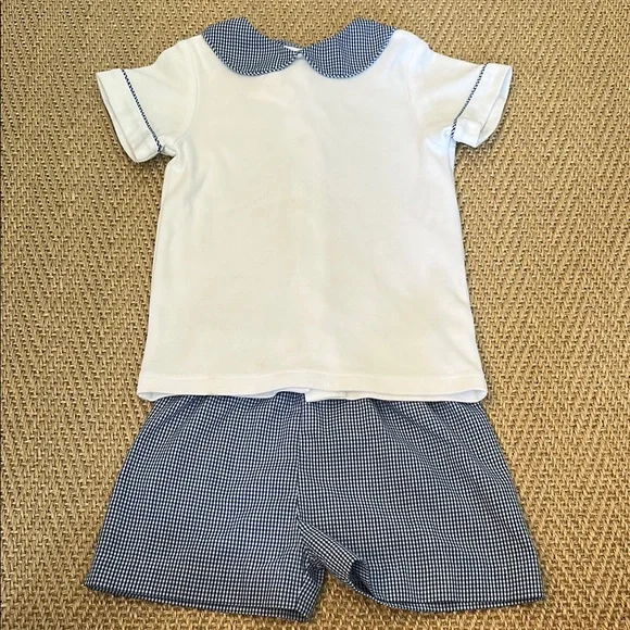 Lullaby Set Blue and White Matching Set - Picture 1 of 4